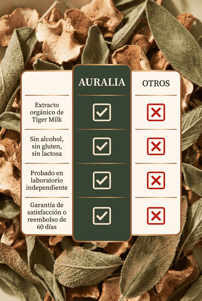 Auralia — Suplemento Natural para Pulmones del Ex-Fumador | Sobres Solubles